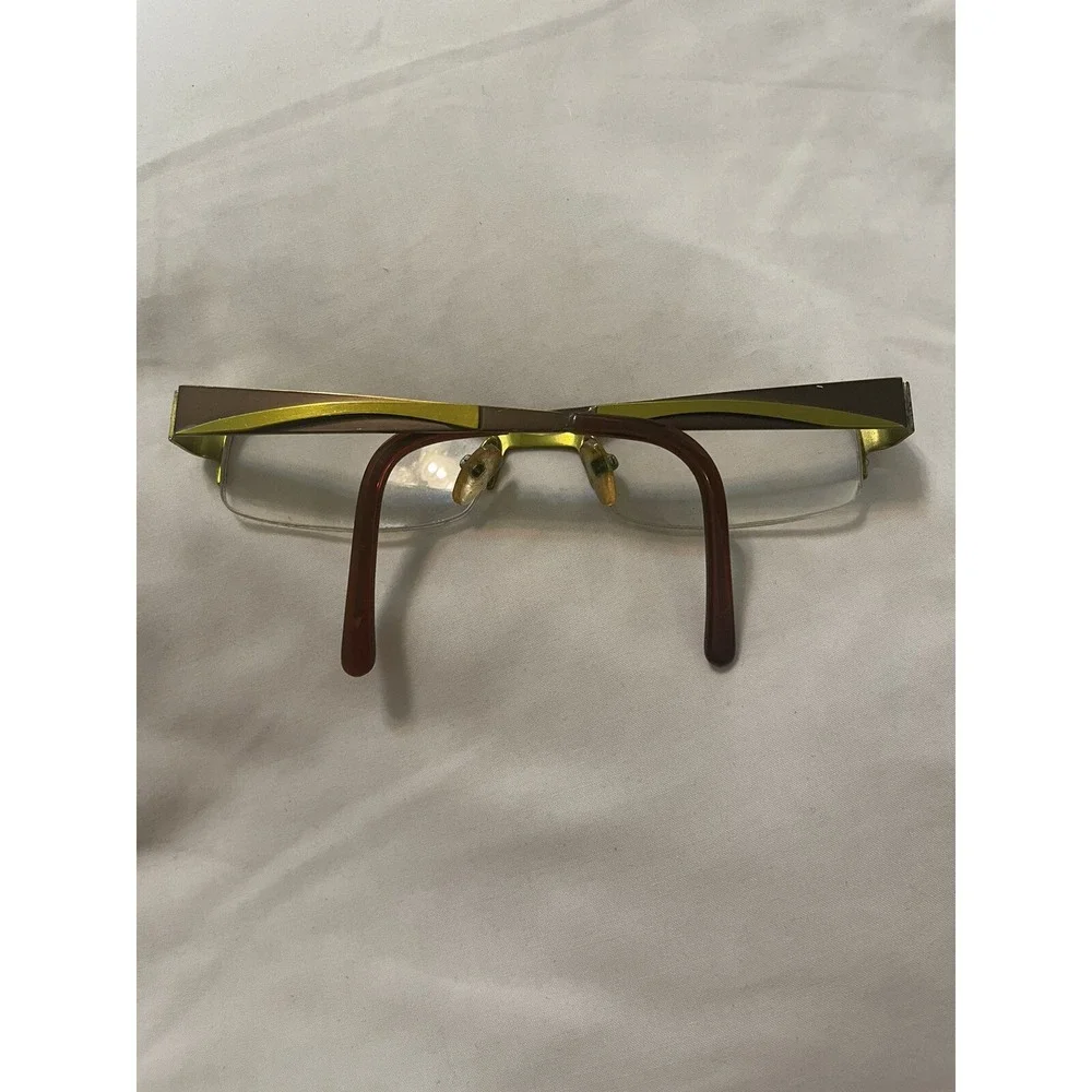 AUTHENTIC TAKA T2650  Gold Brown  EYEGLASSES FRAME 51-18-135